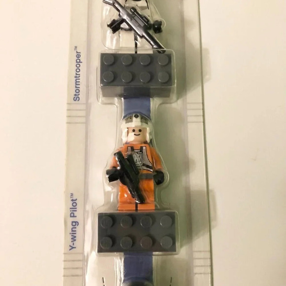 Star Wars Lego Magnets Stormtrooper Y-wing Pilot AT-ST Driver - Picture 3 of 15